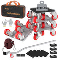 MYUEA【Upgrade Large】 Furniture Dolly,Furniture Movers with 5 Wheels,Carbon Steel Panel Heavy Duty