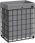SONGMICS Laundry Hamper, 23.8 Gal. (90L) Laundry Basket, Collapsible Clothes Hamper, Removable and