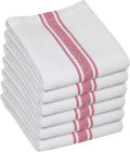 WHITEWRAP Kitchen Dish Towels for Kitchen, Highly Absorbent for Drying and Cleaning, Durable and