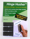 The First-of-Its-Kind Lubricant Cartridge for Squeaky Door Hinges. Mess-Free, Odorless, Sprayless &