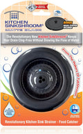 Kitchen SinkShroom Clog-Free Kitchen Sink Drain Strainer with Stopper - Sink Protector for Kitchen