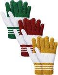 Patelai 3 Pairs Microfiber Plant Dusting Gloves Leaf Cleaning Gloves for Indoor Plants, Blinds