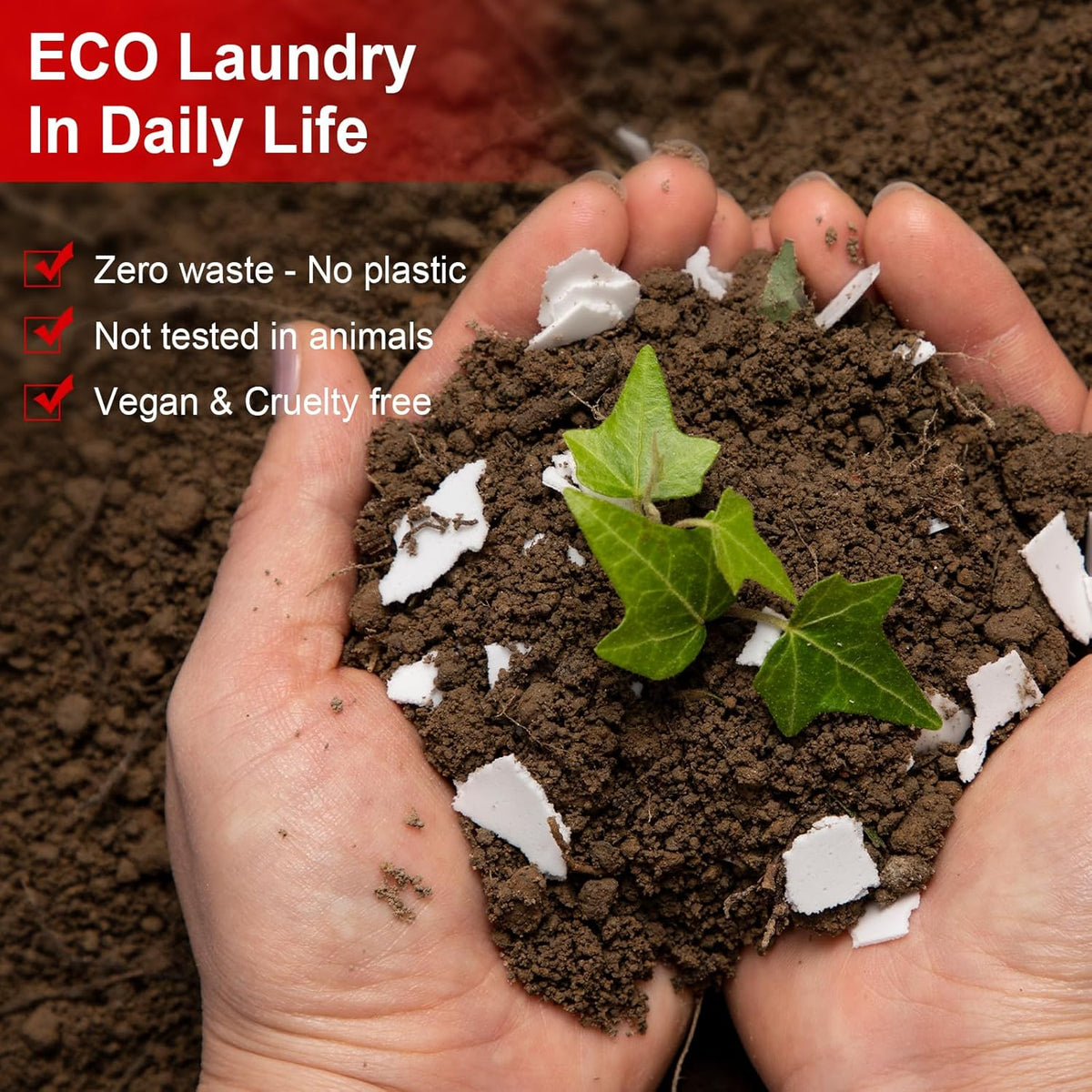 Laundry Detergent Sheets, Up To 128 Loads Berry Scent Hypoallergenic Eco-Friendly, Biodegradable