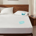 BEDLORE Full Size Mattress Protector, Waterproof Noiseless Mattress Cover with Stretchable Pockets