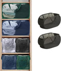 2 Pack Closet Storage Bins, Storage Containers for Closets, Fabric Closet Bins for