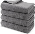 HOMEXCEL Professional Large Microfiber Car Drying Towels 4 Pack, Lint Free, Scratch Free, Highly