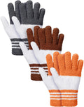 Patelai 3 Pairs Microfiber Plant Dusting Gloves Leaf Cleaning Gloves for Indoor Plants, Blinds