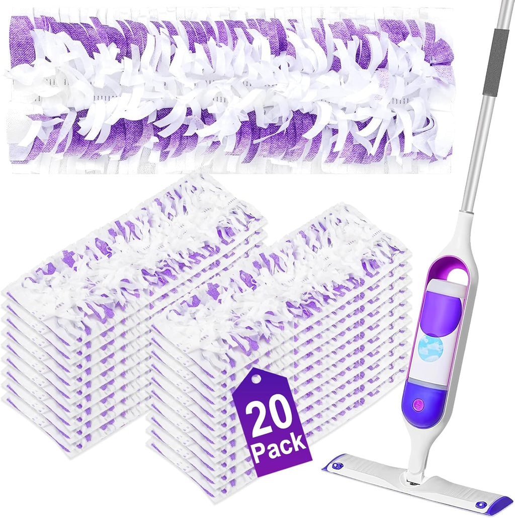 20 Count Power Mop Pads Refills for Swiffer Power Mop Pads,Compatible with Swiffer Power Mop