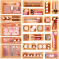 Vtopmart 25 PCS Plastic Drawer Organizers Set, 4-Size Versatile Bathroom and Vanity Drawer