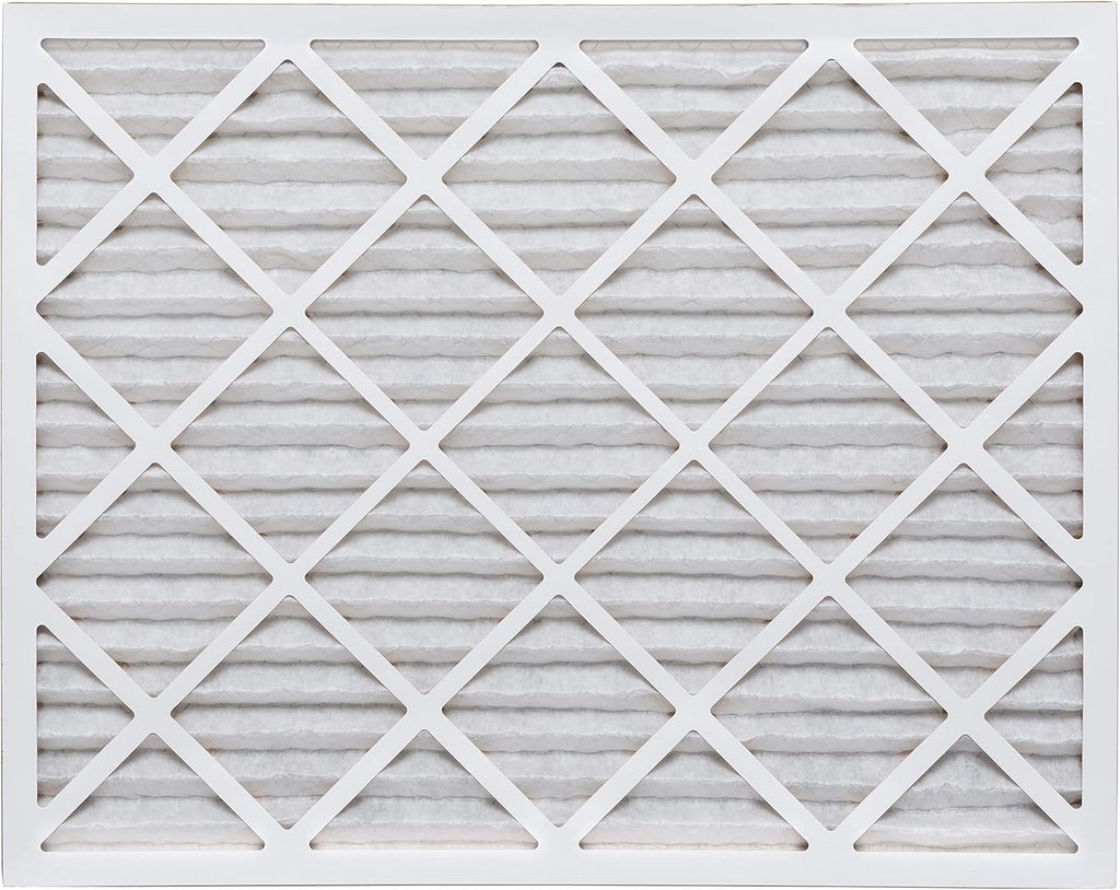 Aerostar 14x25x1 MERV 8, Pleated Air Filter, 14x25x1, Box of 6, Made in the USA