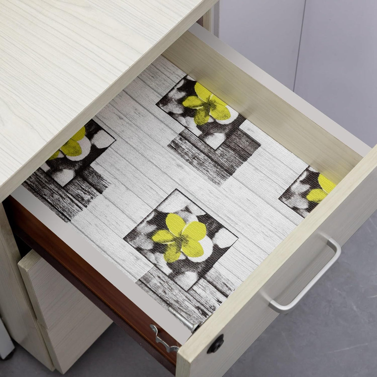 12" W x 120" L Shelf Liner Non Adhesive Purple Kitchen Drawer Liner, Waterproof Shelf Liner Durable