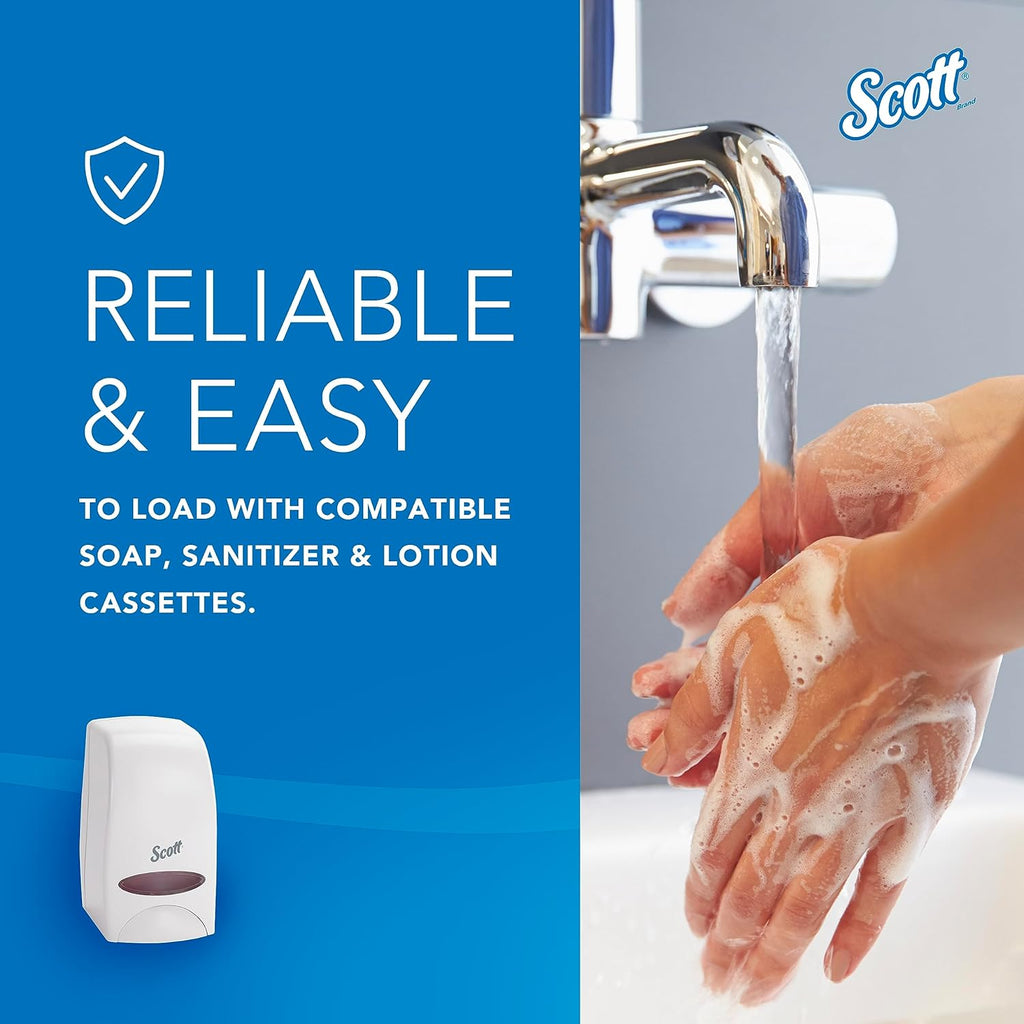 Bundle of Scott® Foam Hand Soap with Moisturizers, 1.0 L Pink, Floral Scent Refills + Scott