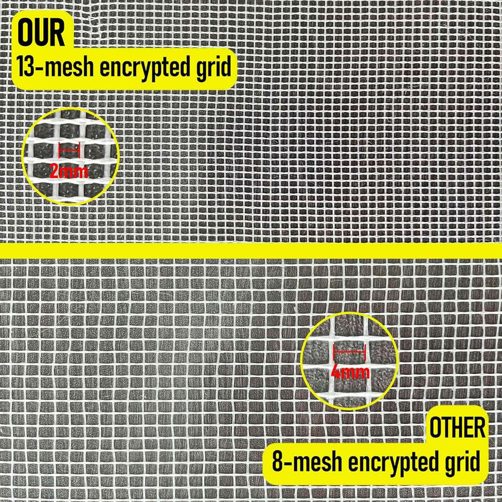 6" 100 Feet Drywall Joint Tape, Self-Adhesive Encrypted Fiberglass Drywall Repair Mesh Tape for