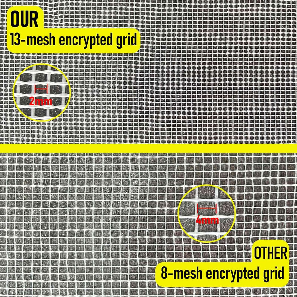 8" 100 Feet Drywall Joint Tape, Self-Adhesive Encrypted Fiberglass Drywall Repair Mesh Tape for