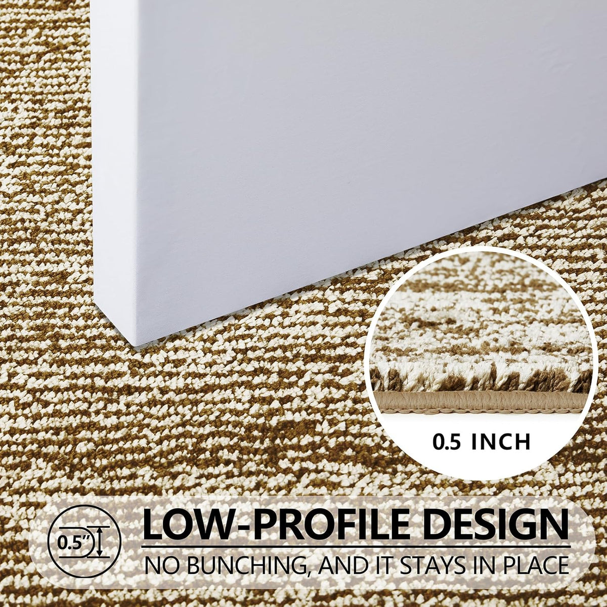 REFETONE Indoor Doormat, Front Door Mat 32"x40" Absorbent Rubber Backing Non Slip Back Door Mats