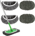 Reusable Microfiber Mop Pads Washable Wet Pads Compatible with Swiffer Sweeper Refills Pads for Wet