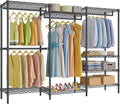 VIPEK V5 Plus Large Portable Closet Rack Freestanding Wardrobe Closet, Multi-Functional Clothes