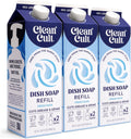Cleancult Dish Soap Liquid Refill (32oz, 3 Pack) - Plant Based Cleaning Power - Dish Soap that Cuts