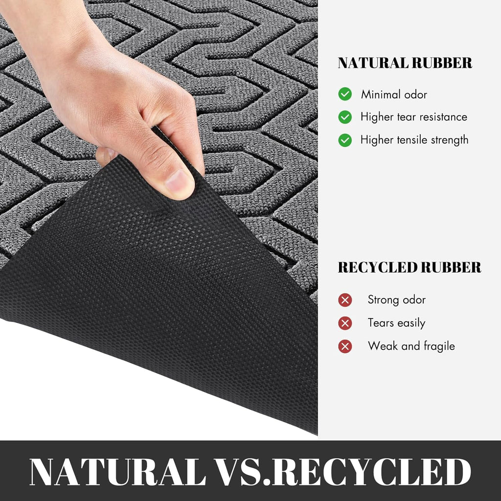 Yimobra Extra Large Door Mat Outside Entrance 60x32, Waterproof Heavy Duty Outdoor Mats for Front