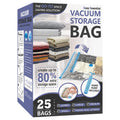 Cozy Essential Vacuum Storage Bags, 80% Compression Vacuum Seal Space Saver Plastic Packaging Bags