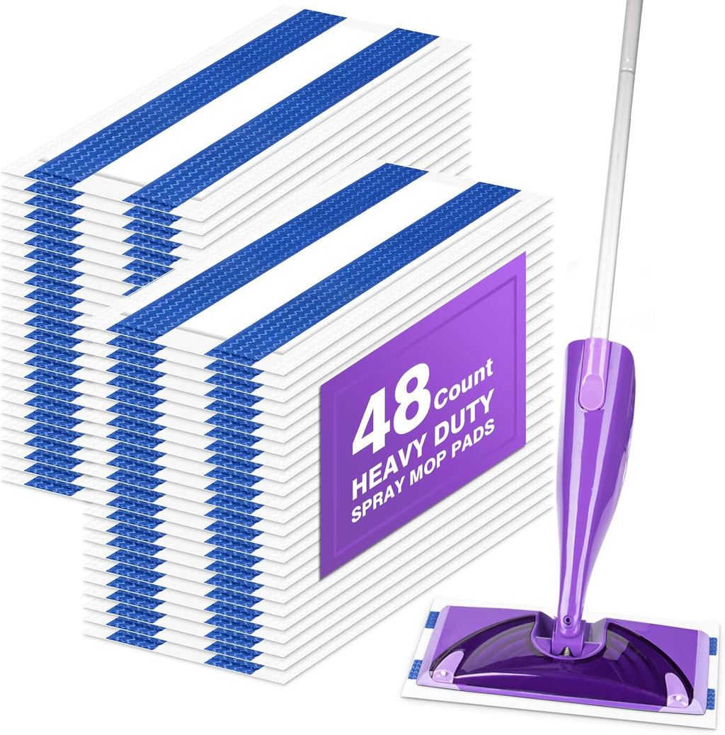 Orighty Dry Mop Pads Refill Compatible with Swiffer WetJet, Multi-Layer Mopping Pads, Multi Surface