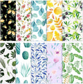 Sinmoe 20 Pcs Microfiber Cleaning Cloth for Glasses Plant Microfiber Cloth Soft Multicolor Glasses