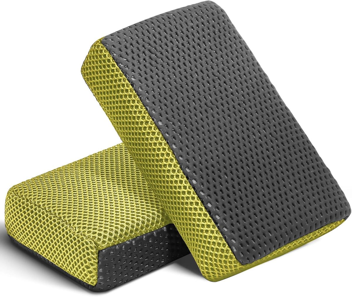 Car Wash Sponge,Dual Sided Car Clay Scrubber for Fast and Effective Removal of Paint,Light