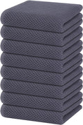 Homaxy 100% Cotton Waffle Weave Kitchen Dish Towels, Ultra Soft Absorbent Quick Drying Cleaning