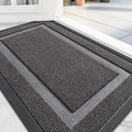 OLANLY Front Door Mat Indoor Outdoor Entrance, Waterproof All-Season, All-Weather Doormat, Sturdy