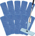 18 Inch Microfiber Spray Mop Replacement Heads Compatible with Bona, Washable Reusable Flat Mop