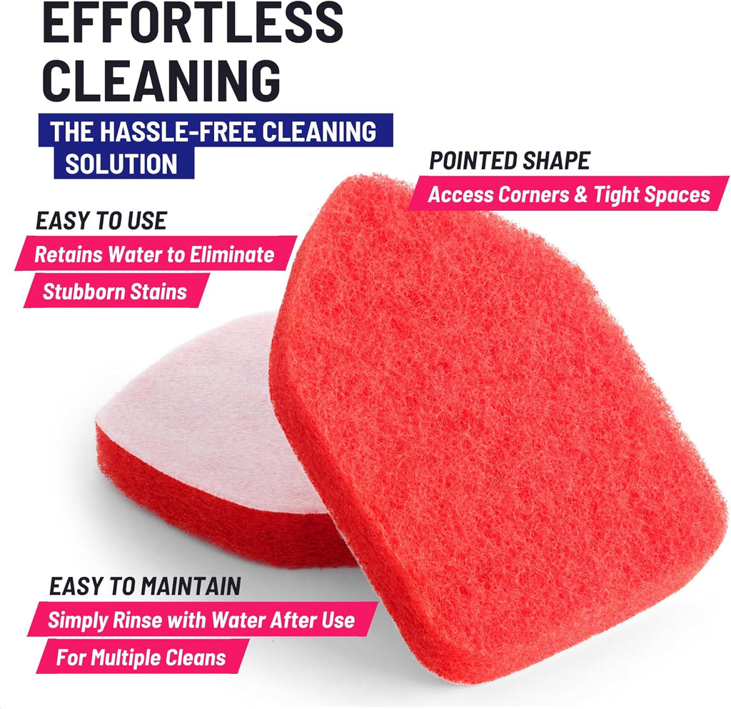 Replacement Scrubber Refill for Moku Home Extendable Tub Tile Shower Brush for Cleaning Non-Scratch