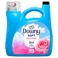 Downy Liquid Fabric Softener, April Fresh 2-in-1 Fresh & Soft, 140 Fl Oz, 190 Loads, Fabric