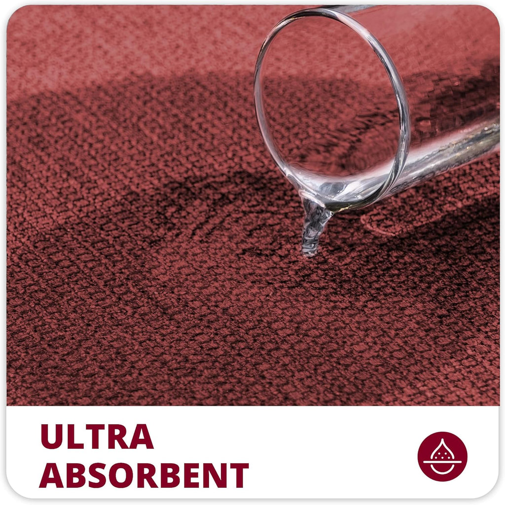 Bath Mat,Ultra Thin Bathroom Rugs,Rubber Bath Mats for Bathroom,No Slip Bath Rugs,Quick Dry,Machine