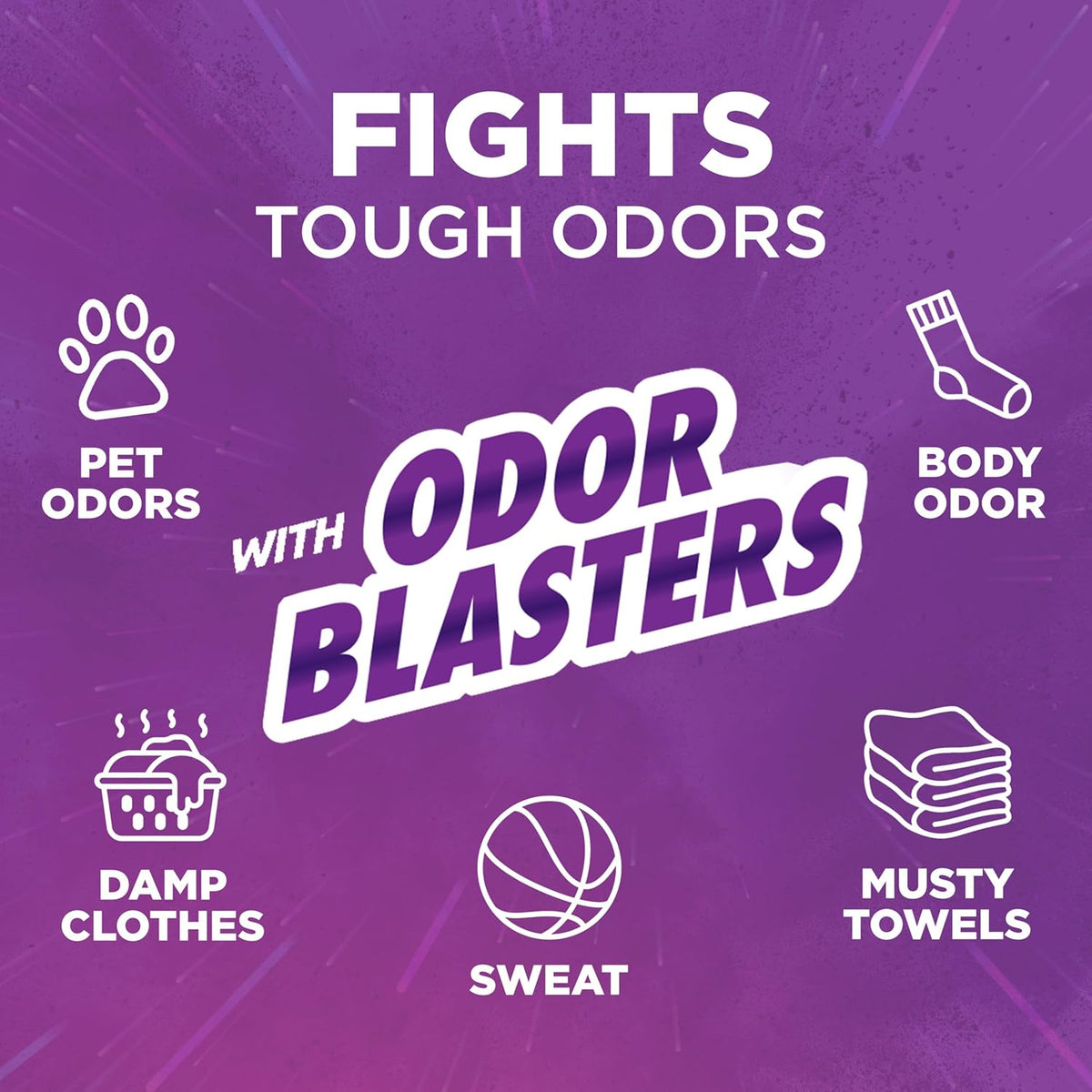 ARM & HAMMER Plus OxiClean Odor Blasters Fresh Burst, 77 Loads Liquid Laundry Detergent, 100.5 Fl oz