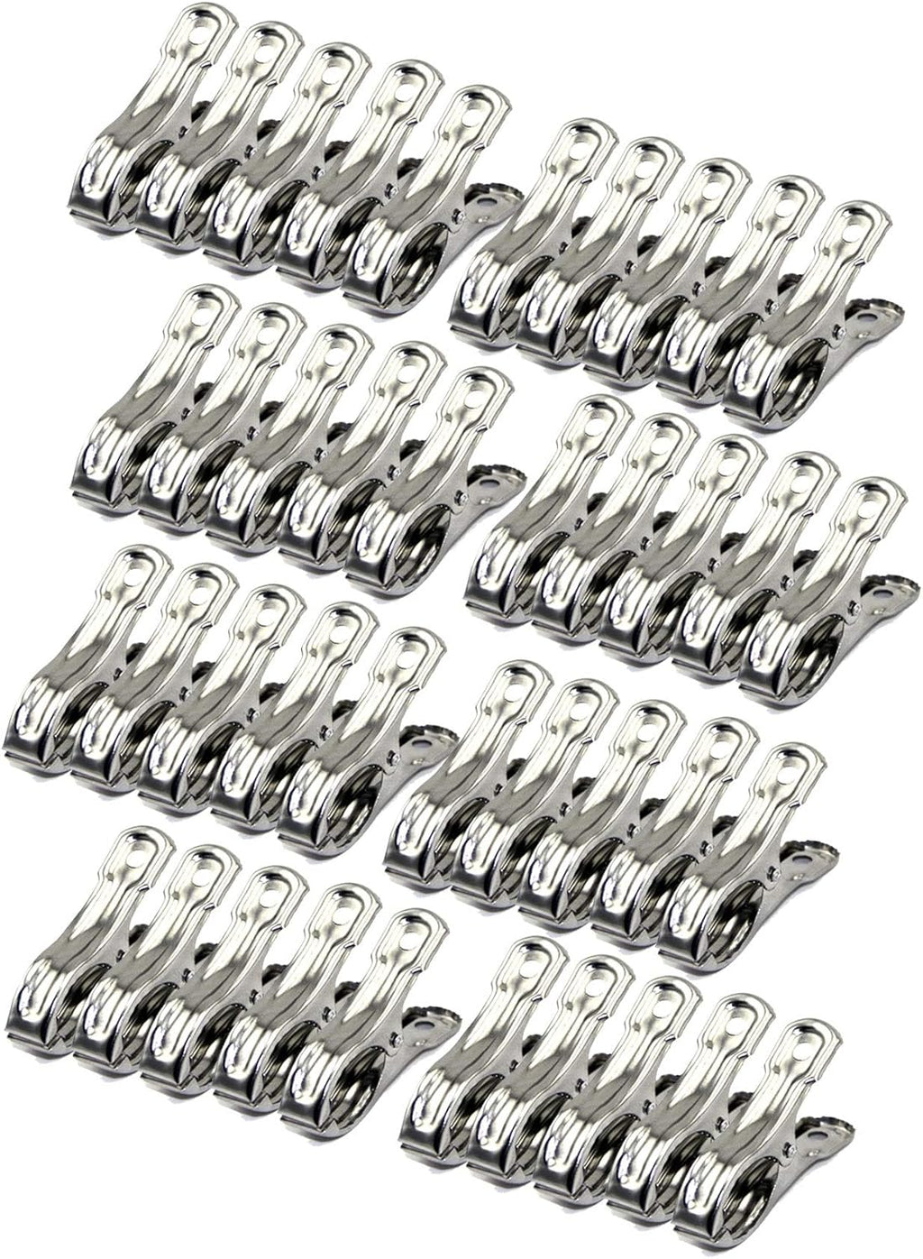 Row Cover Clips 40 Pack 2.2 Inch Stainless Steel Clothes Pins,Towel Clips Beach Towel,Garden