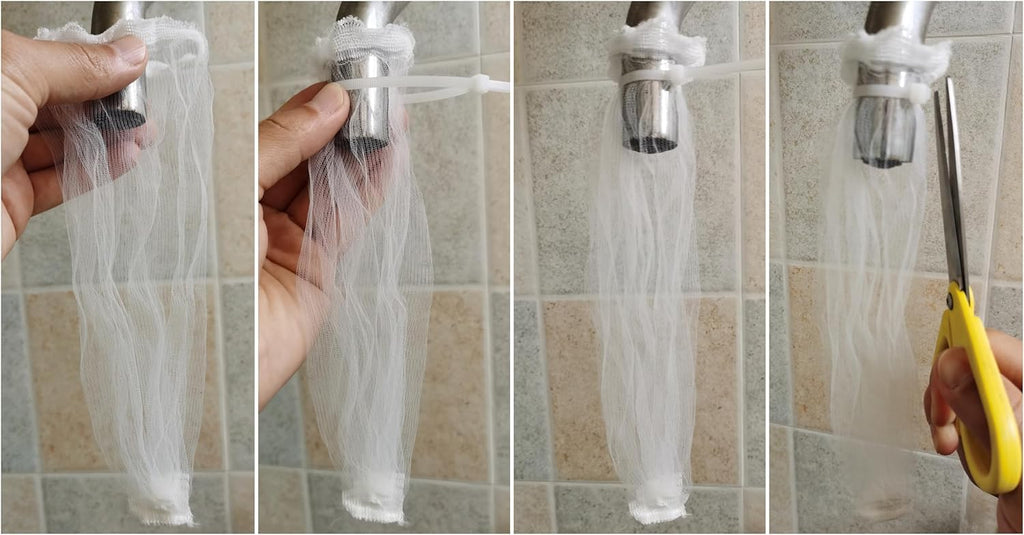 24 Pack Washing Machine Hose Lint Traps Washer Lint Catcher Dog Pet Hair Remover Laundry Lint Mesh