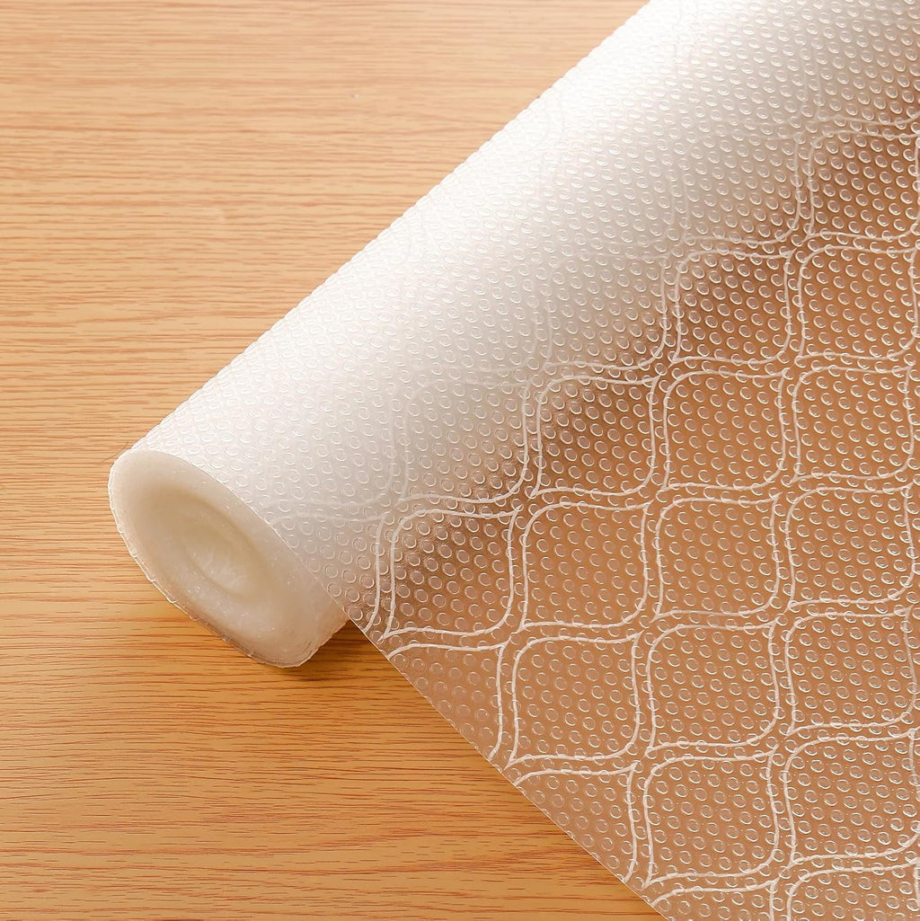 Cooyes Shelf Paper for Kitchen Cabinets Non Adhesive, Waterproof & Oil-Proof Kitchen Drawer Liner