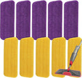 16.5 inch Microfiber Mop Pads for Rubbermaid Reveal Spray Mop and Any 16.5" Flat Mop - 10 Pack