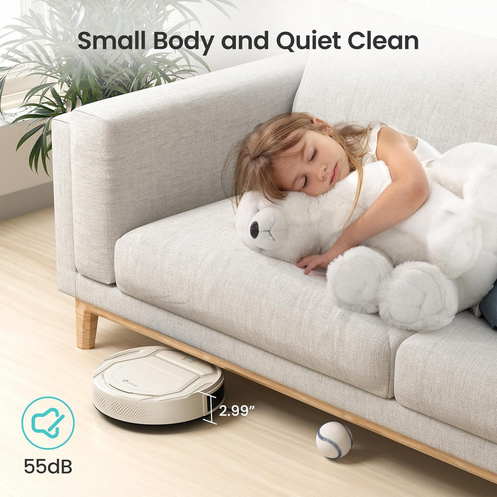 Lefant M210 Pro Robot Vacuum Cleaner,Easy to Use,120 Mins Runtime,6 Cleaning