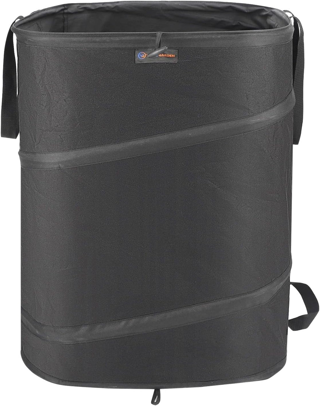 YUDI & GARDEN 46 Gallon Square Collapsible Yard Waste Bin｜Collapsible Trash Can｜Camping Trash Can
