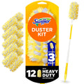 Swiffer Duster Kit with 3 ft Extendable Handle, Dusters for Cleaning, Set Includes 1 Extension Pole