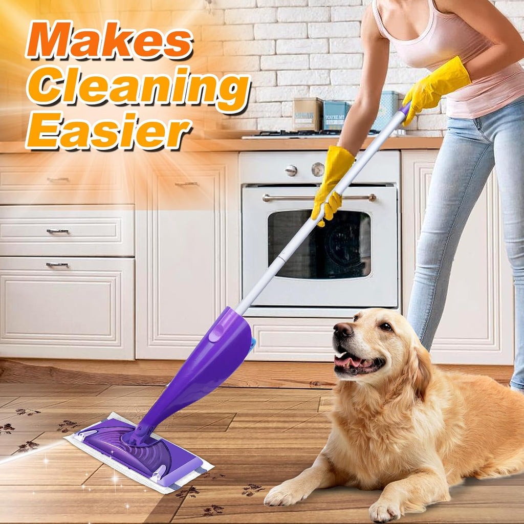 Microfiber Floor Mop Pads 36 Count Compatible with Swiffer WetJet for Wet & Dry Use, Disposable or