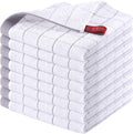 Homaxy 100% Cotton Terry Kitchen Dish Cloths, Ultra Soft and Absorbent Dish Towels for Kitchen