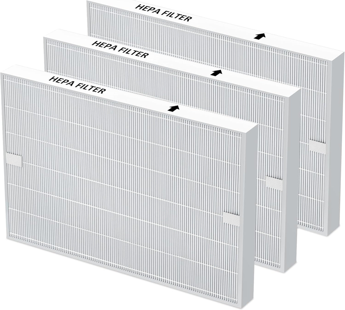 3 Pack AP-1512HH HEPA Filter Replacement for Coway Airmega AP-1512HH Mighty and Airmega 200M Air