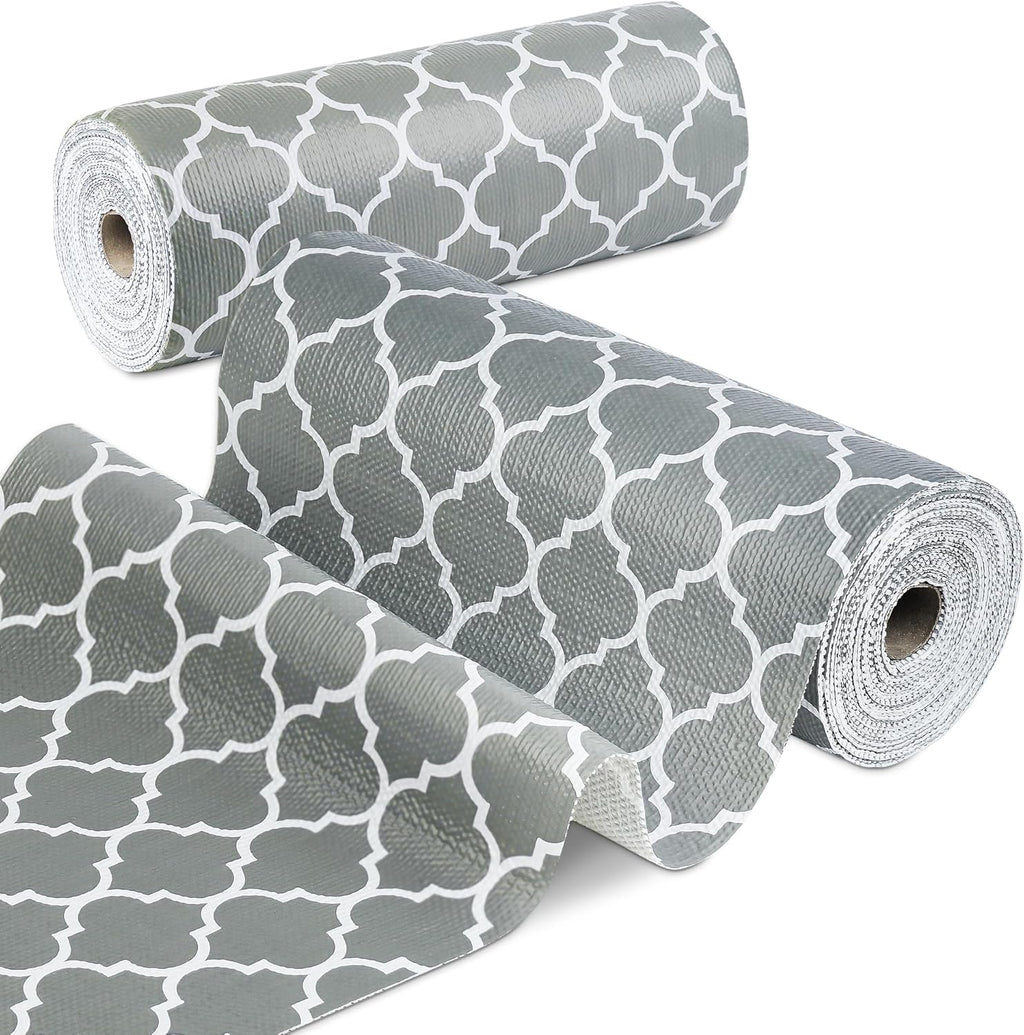 Shelf Liner for Kitchen Cabinets Non-Adhesive 12in X 10FT Cabinet Liners for Shelves Waterproof