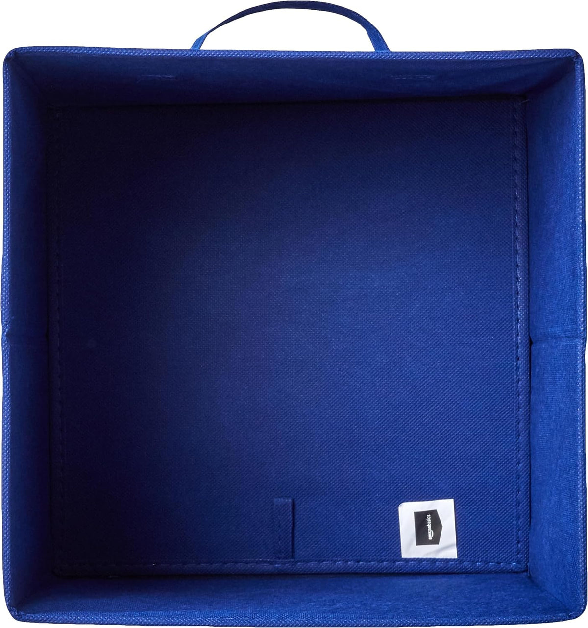 Amazon Basics Cube Organizer Storage Bins Handles, Collapsible Fabric, Pack of 6, 10.5"x10.5"x11"