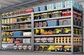 60" Wide Heavy Duty Garage Shelving Adjustable 6 Tier Garage Storage Shelves 3900LBS Metal Shelving