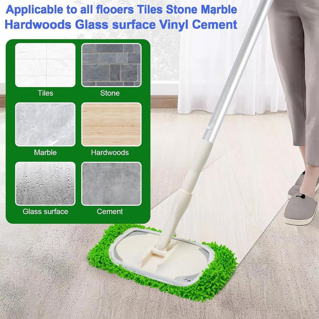 5 Pack Wet Mop Pads Refills for Swiffer Sweeper Mop Microfiber Reusable Replacement Mopping Pad for