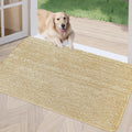 REFETONE Indoor Doormat, Front Door Mat 24"x36" Absorbent Rubber Backing Non Slip Back Door Mats