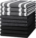 Homaxy Premium Kitchen Towels(18”x 28”, 9 Pack), Large Cotton 380 GSM Kitchen Hand Towels, Soft and